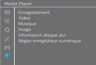 Comment lire des fichiers Audio/ Vidéo/photos sur le Philips DTR3000 ?
