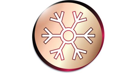 Cold air setting for gentle drying