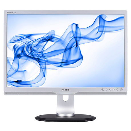 220P1ES/00 Brilliance LCD monitor with Pivot base, USB, Audio