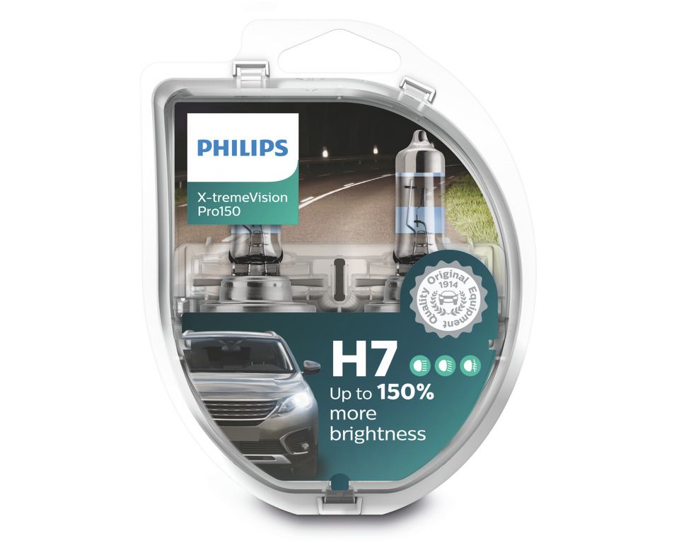 Lampara Philips H7 Xtreme-Vision Delantero