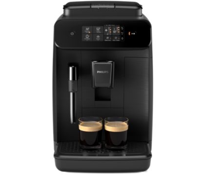Philips Serie 1200 Máquina de café expreso totalmente automática, espumador  de leche clásico, 2 variedades de café, pantalla táctil intuitiva