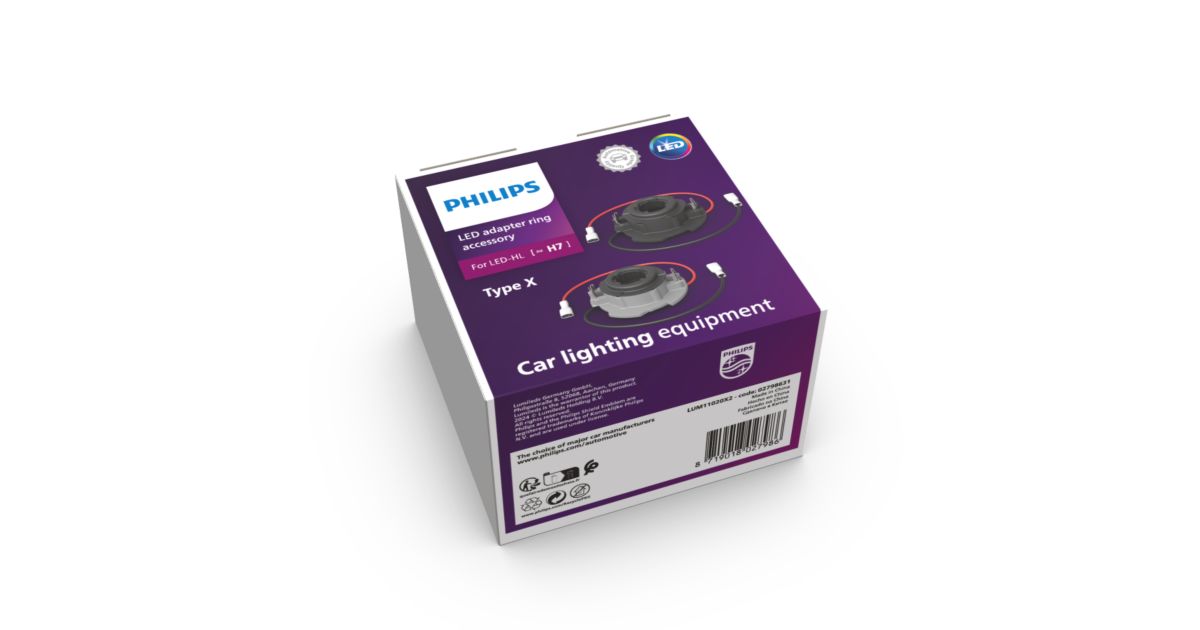 Accessories for LED upgrade Type X adapter rings LUM11020X2/10 | Philips