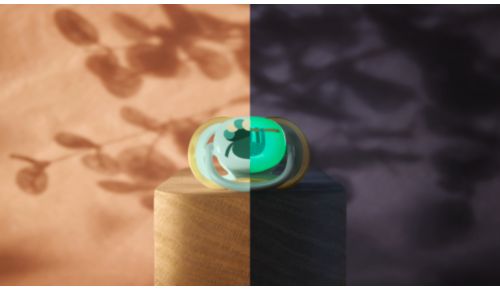 Glow-in-the-dark version to find in the night