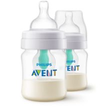 Anti-colic bottle with AirFree vent