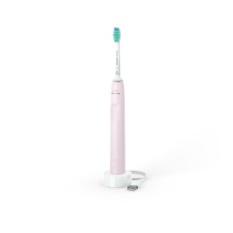 HX3671/11 Philips Sonicare 3100 series Brosse à dents électrique - Rose