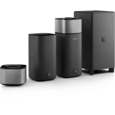 Philips Fidelio E6 Wireless surround cinema speakers