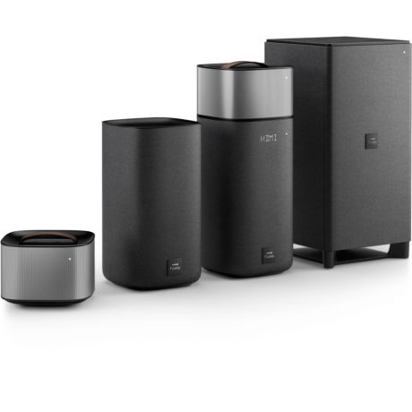 E6/12 Philips Fidelio E6 Wireless surround cinema speakers