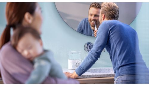 Wyjątkowo cicha praca irygatora zapewnia świetne rezultaty bez przeszkadzania innym