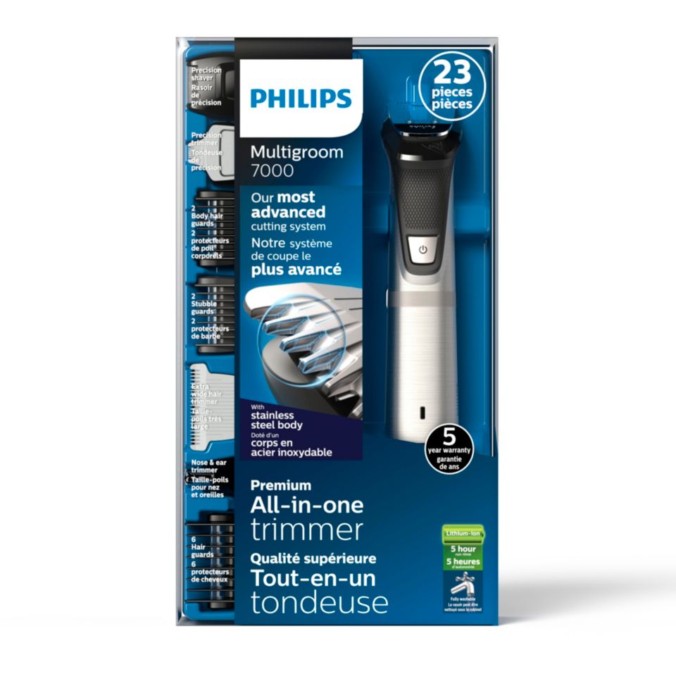 Multigroom 7000 Face, Head and Body MG7770/28 | Philips