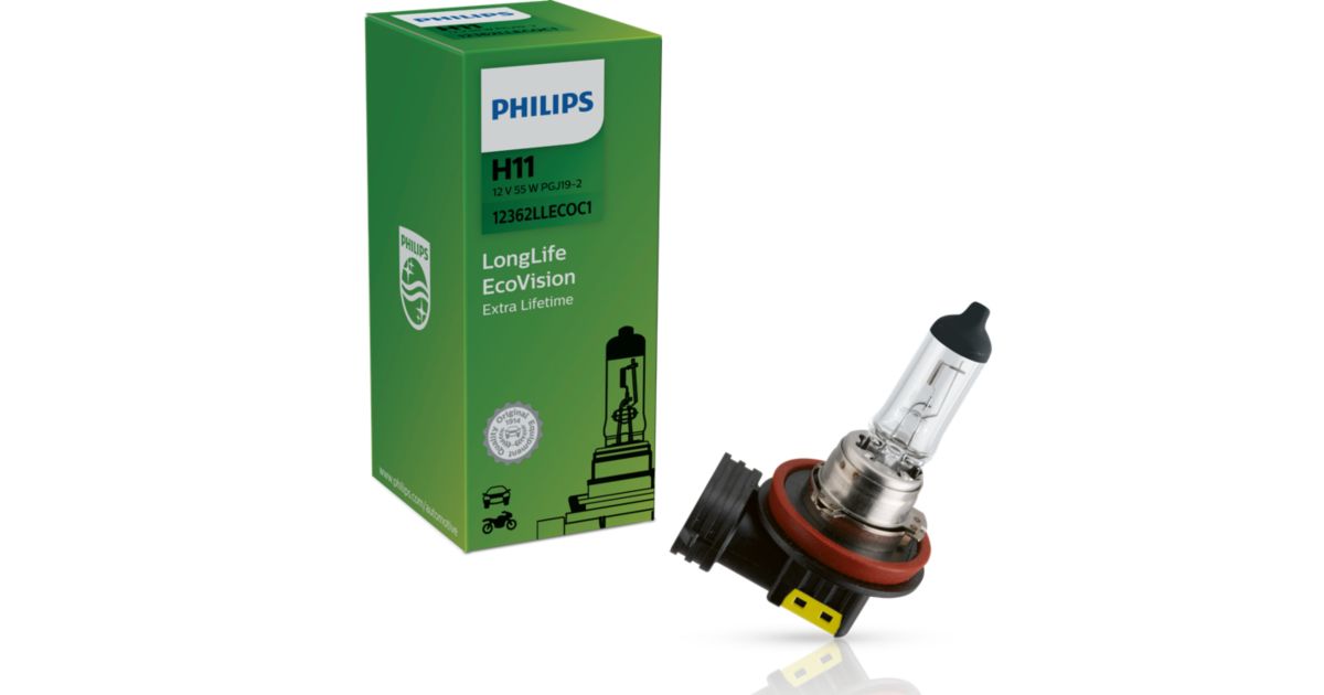 LongLife EcoVision Vida útil mais longa 12362LLECOC1 | Philips