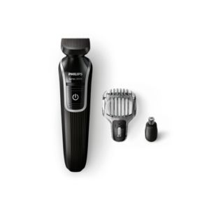 Multigroom series 3000 Tondeuse à barbe et de précision 3 en 1