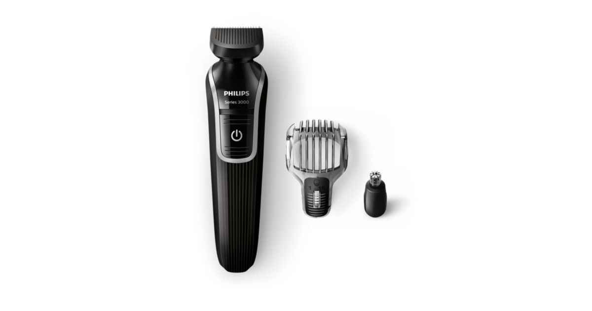 Multigroom series 3000 3-in-1 Beard & Detail trimmer QG3320/15