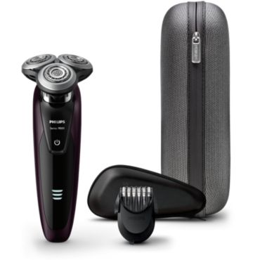 Shaver series 9000 Elektrisch scheerapparaat voor nat en droog scheren