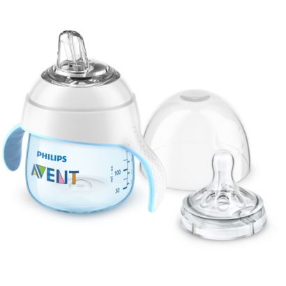 Ease your baby's transition to a drinking cup
