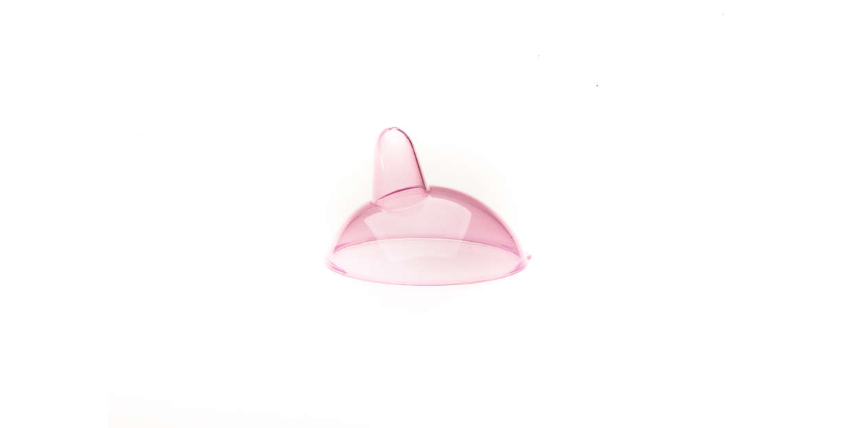 Kappe für Ihren Becher mit Trinkschnabel, pink