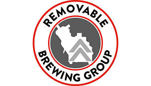 Easy cleaning thanks to removable brewing group