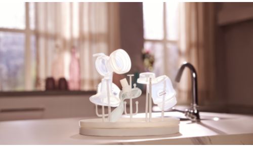 Uşor de curăţat şi de asamblat (capac antipraf)