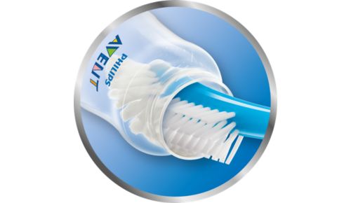 En bred hals og kun få dele gør den nem at rengøre