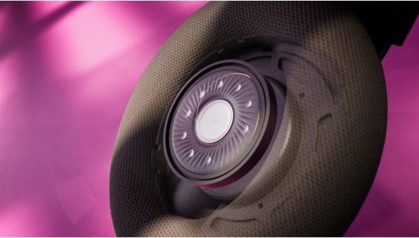 Neodymium drivers that tilt 15 degrees. Authentic Hi-Fi sound