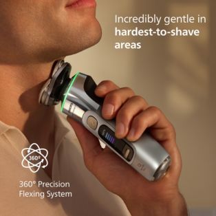 i9000 Prestige Ultra Wet and Dry Electric Shaver with SkinIQ Pro