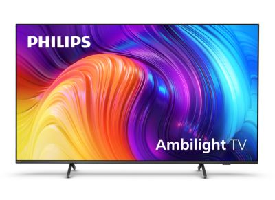 Philips 4K LED Ambilight TV, PUS8518, 65 Pulgadas, UHD 4K TV, 60Hz, P5 Picture  Engine, HDR10+, Google Smart TV, Dolby Atmos, Altavoces 20  W, Soporte, Prime, Netflix, , Asistente de Google, Alexa