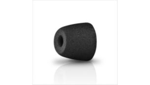 Comply™ Foam Tips for superb custom fit and noise isolation