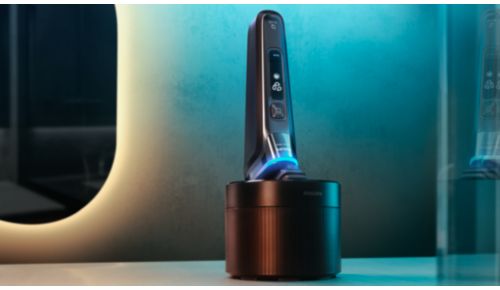 Limpieza a fondo en solo 1 minuto para obtener un afeitado higiénico