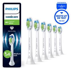 Sonicare Optimal White Set van 6 opzetborstels