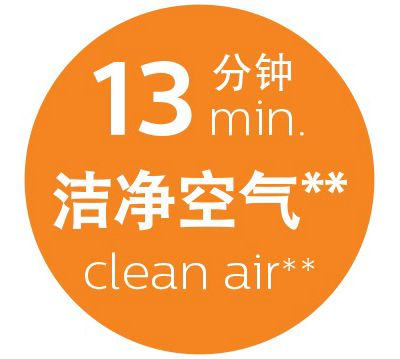 13 分钟快速净化车内空气