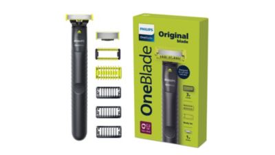 Philips OneBlade Face and Body QP1624 with combs and box