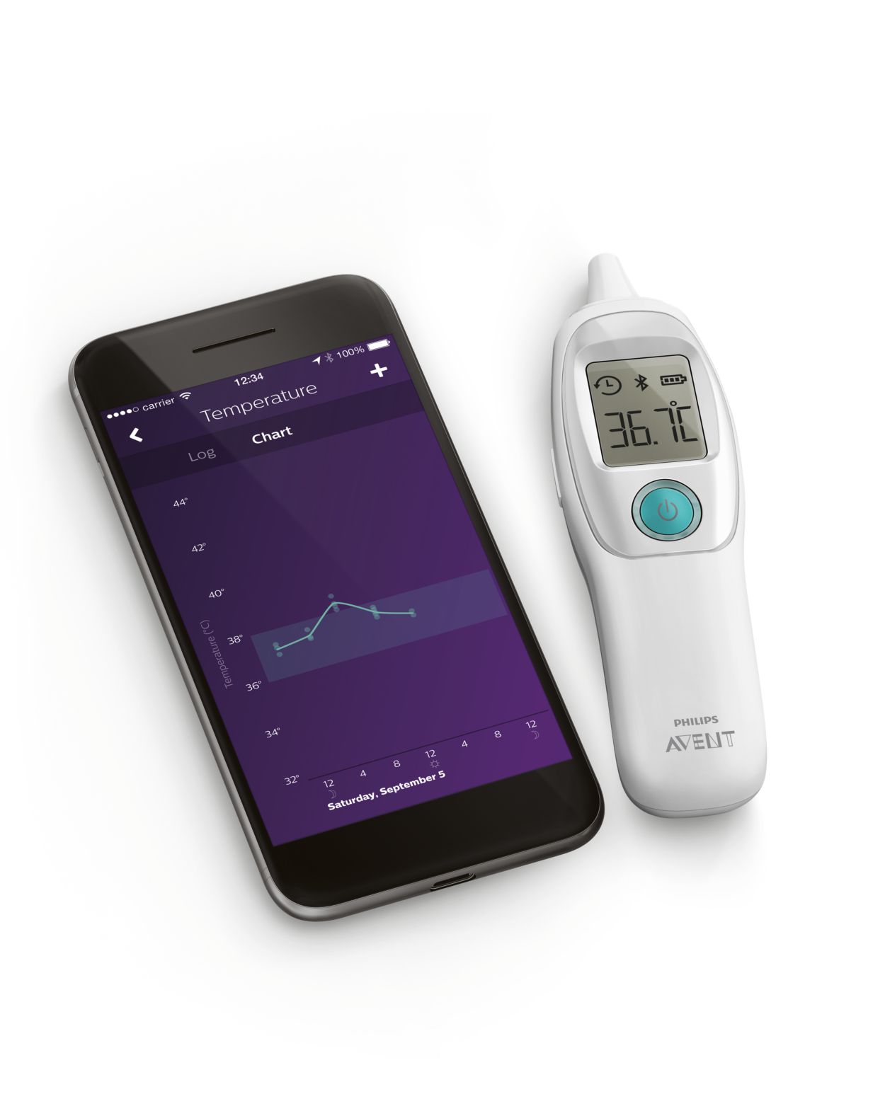 Philips ear hot sale thermometer