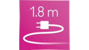 Cable de alimentación de 1,8 m