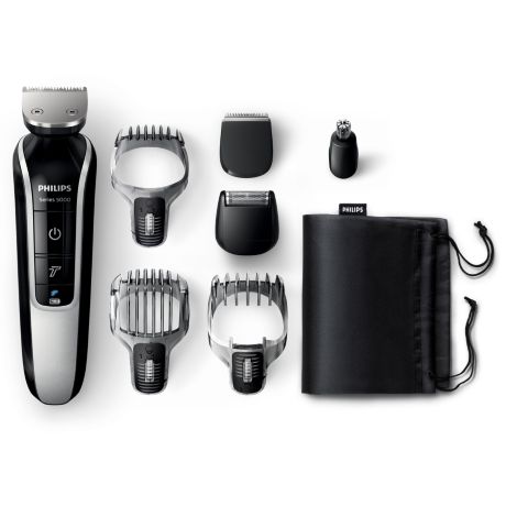 QG3360/17 Multigroom series 5000 7-in-1 Beard & Hair trimmer