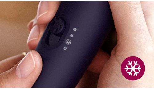 Posición de aire frío para conseguir el acabado que buscas