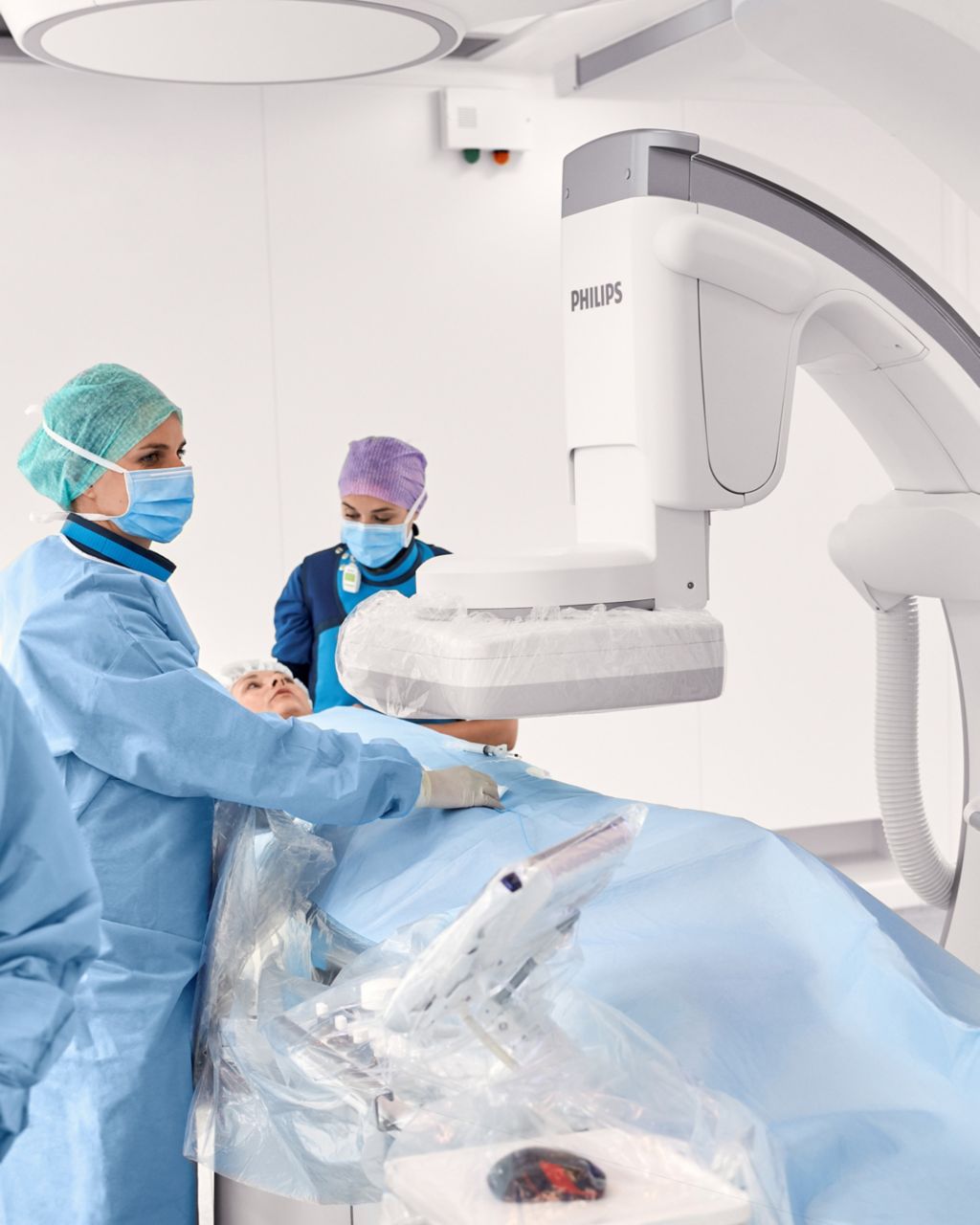 Image of OR peripheral vascular interventions.