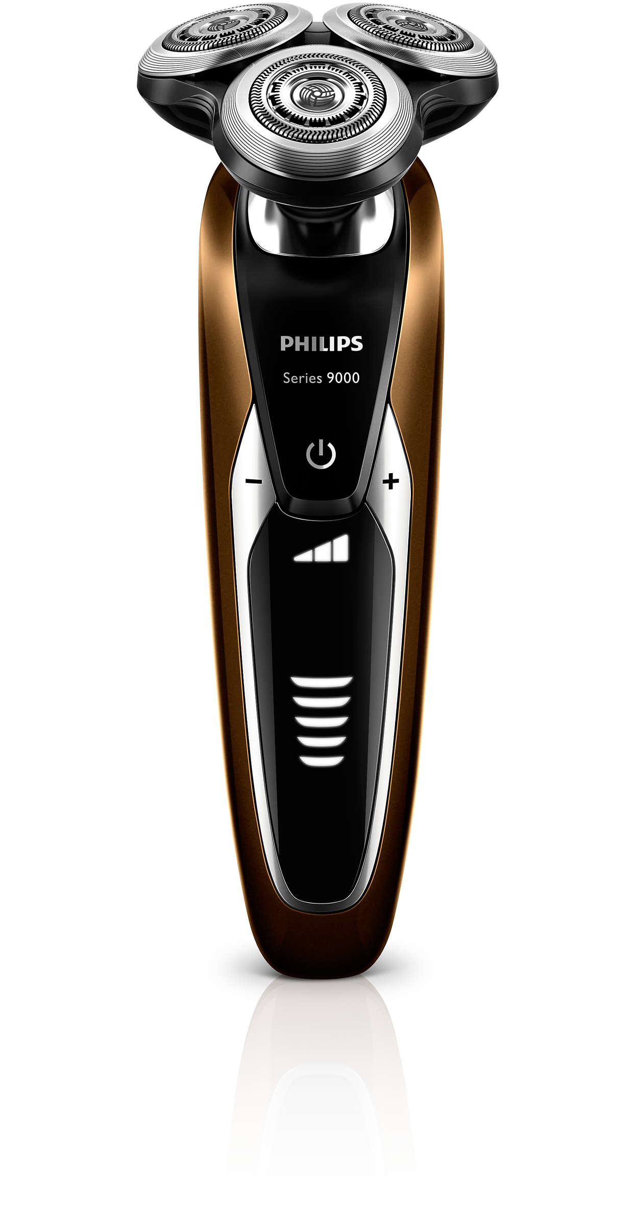 Pick up leaves bottom stroke Shaver series 9000 Aparat de bărbierit electric umed şi uscat S9511/31 |  Philips