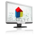 Big ergonomic display enhances productivity