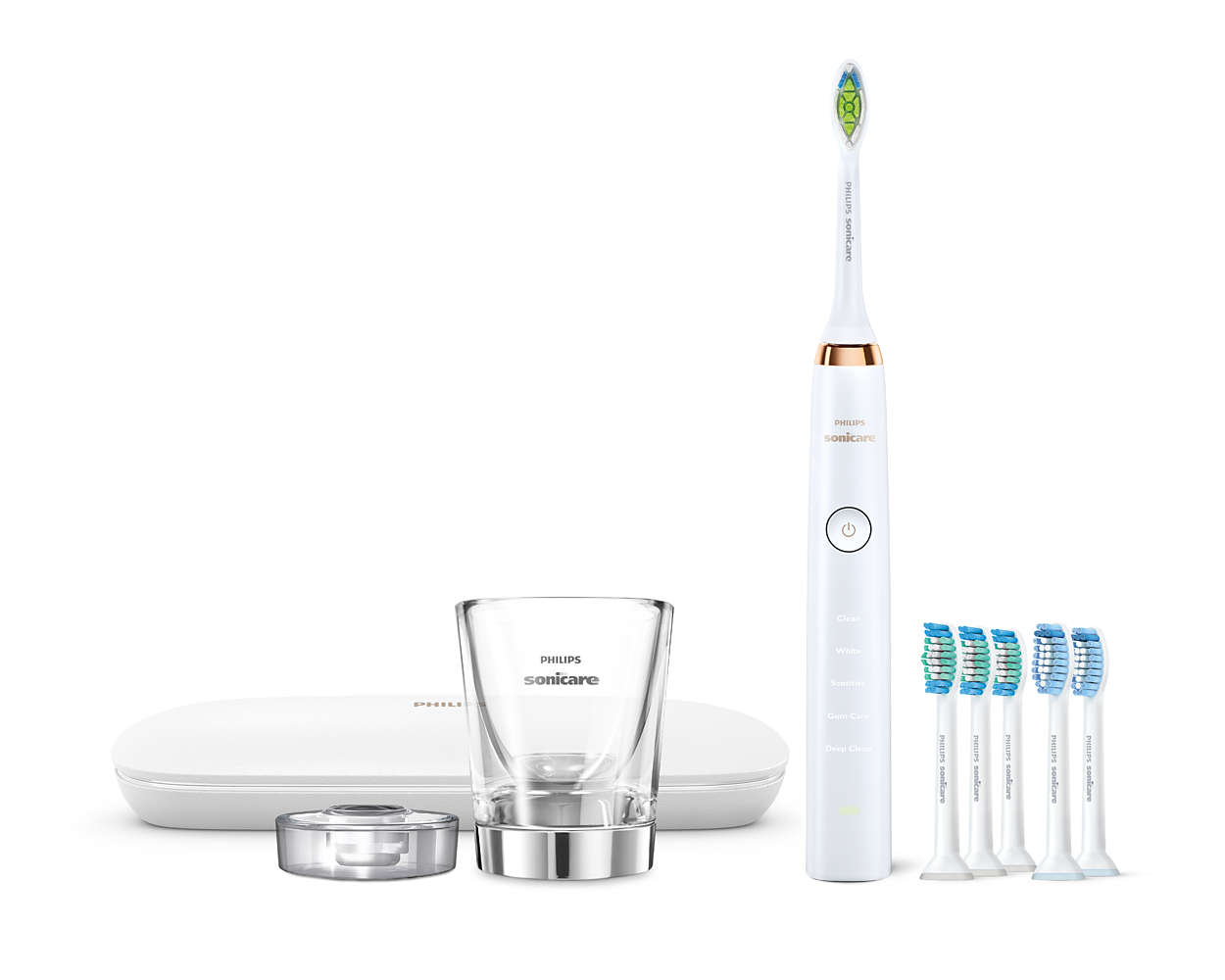 Overleving Rauw Missionaris DiamondClean Sonic electric toothbrush HX9392/96 | Sonicare