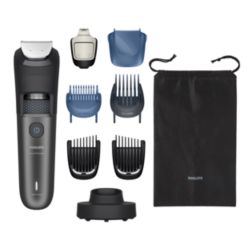 Beard Trimmer 7000 Series Stylisation de la barbe avec compartiment à poils