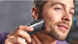Doma las barbas largas y cortas