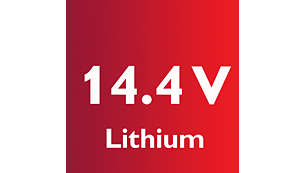장시간 지속되는 강력한 14.4V 리튬 이온 배터리
