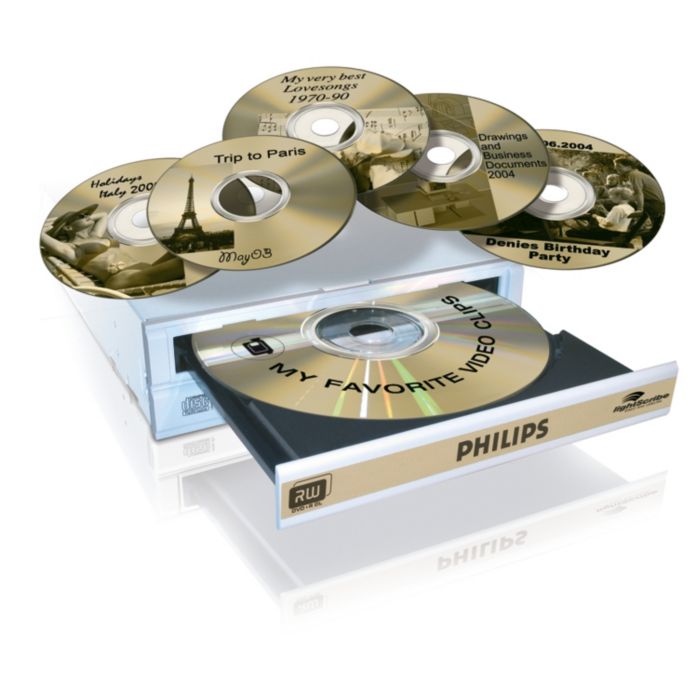 È sufficiente masterizzare il disco e stampare l'etichetta