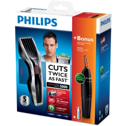 HAIRCLIPPER Series 5000 - Cuts twice as fast*