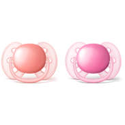 Ultra Soft Pacifier 6-18m, 2 pack