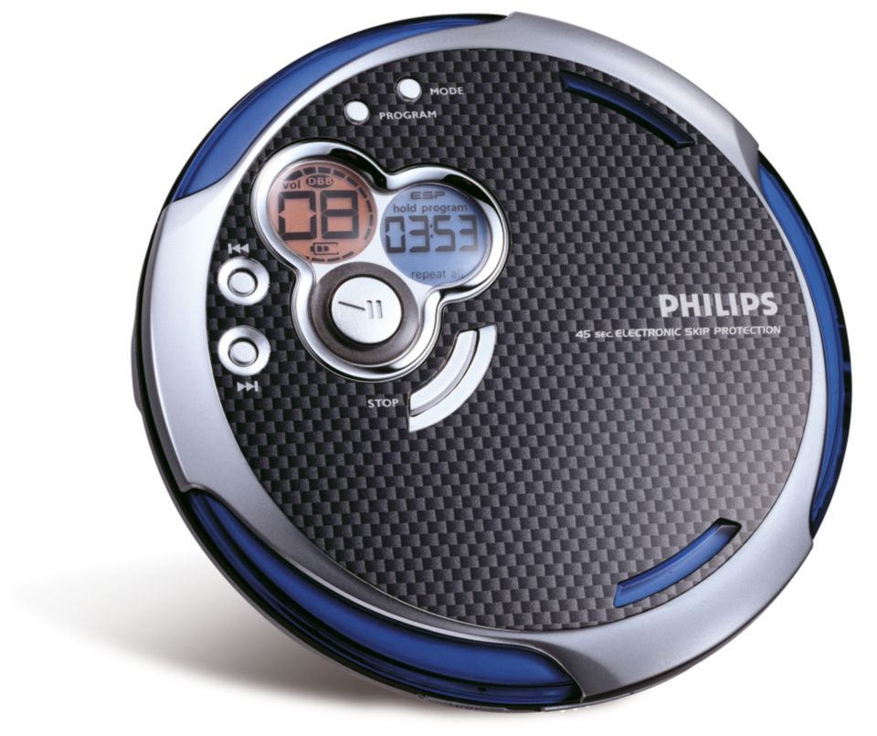 Philips AX5311/17 Portable CD Player with Case