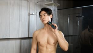 Waterproof for easy cleaning or shower use