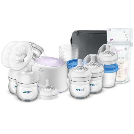 SCF334/26 Philips Avent Double Electric Breastfeeding set