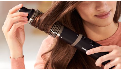 Ustawienie „Care” zapewnia lepszą ochronę podczas suszenia i stylizacji