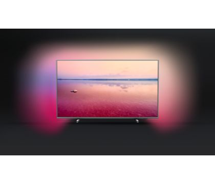  Philips 65PUS6754/12 65-Inch 4K UHD Smart TV with Ambilight,  HDR 10+, Dolby Vision, Dolby Atmos - Dark silver (2019/2020 Model) : מוצרי  חשמל