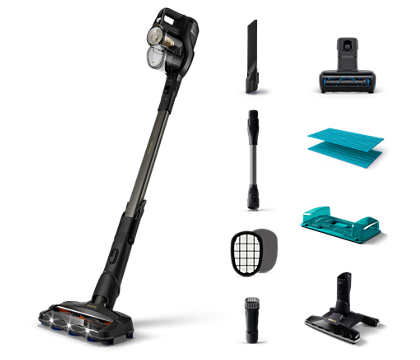 Cordless stick cleaners